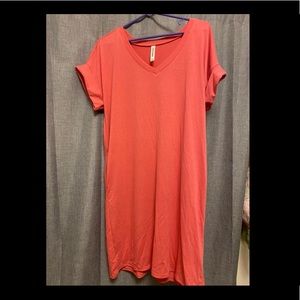 Zenana Premium Shirt Dress